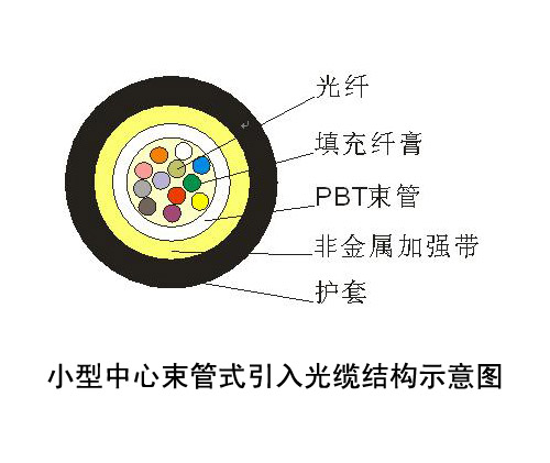 中心束管式引入光纜